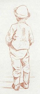ポケットに手を入れた男の子 作： Francisek Dobnikar